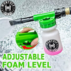 Wontolf Car Wash Foam Gun Foam Cannon Sprayer Kit with Car Wash Soap, Microfiber Car Wash Mitt, Storage Bag - Car Wash Kit - Snow Foam Blaster - Connects to Garden Hose - Car Accessories for Men - Image 5