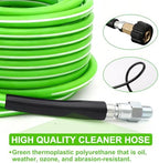 Sewer Jetter Kit 100 FT for Pressure Washer, 5800 PSI Drain Cleaner Hose - Image 6