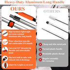 Complete Car Wash Kit with 60inch Heavy-Duty Extension Pole - Image 3