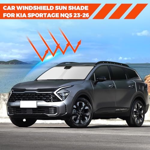 Foldable Front Windshield Sunshade fit for Kia Sportage 2023-2025 2026 - Image 2