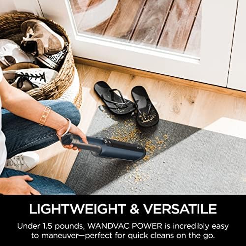 Shark WANDVAC Cordless Hand Vacuum, Dark Blue, WV410BL - Image 4