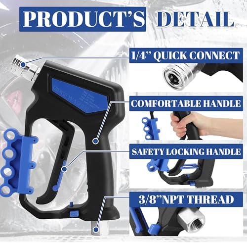 RIDGE WASHER Pressure Washer Gun Swivel, 5000 PSI, 12 GPM - Image 6