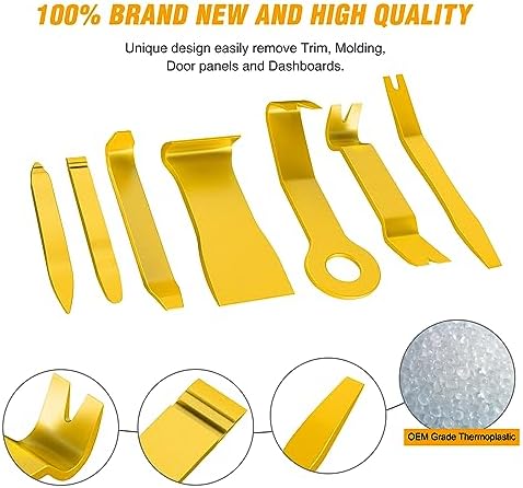 GOOACC 8PCS Auto Trim Scratch Removal Tool - Image 3