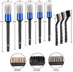HMPLL 10pcs Car Detailing Kit, Premium Detailing Brush Set - Image 4
