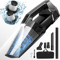 Blestan Handheld Vacuum Cordless Portable Car Vacuum with LED Light, High Power Suction, 3 in 1, Lightweight Rechargeable Hand Vacuum, Hand Held Vacuum Cleaner for Car Home Office, Pet Hair, Black by Unknown
