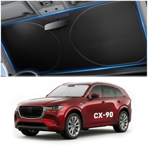 Zanch Windshield Sun Shade for Mazda CX-90 2024-2026 by Zanch