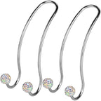 SAVORI Auto Hooks Bling Car Hangers Organizer Seat Headrest Hooks Strong and Durable Backseat Hanger Storage Universal for SUV Truck Vehicle 2 Pack (AB) by SAVORI