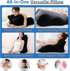 Memory Foam Wedge Pillow, 27° Ergonomic Body Support Pillow - Image 5