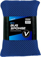VIKING Mesh Bug Sponge, Car Wash Sponge for Cleaning Bugs and Tar, Colors Vary, 4 inch by 6 inch, 6 Pack by VikingCarCare