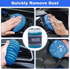 Windshield Cleaner Tool, 14Pcs Car Interior Cleaning Kit, Car Detailing Kit Interior Cleaner, Car Detailing Brushes, Car Cleaning Gel, Inside Cleaning Supplies Accessories for Women Men - Image 5