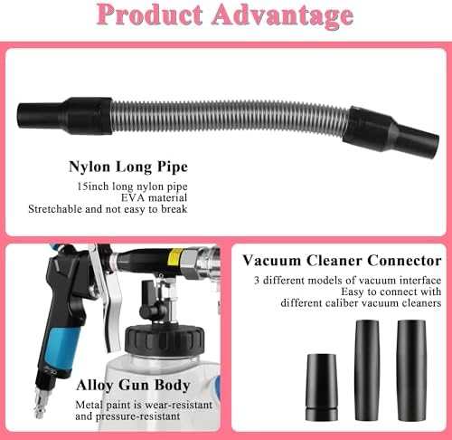 3IN1 Car Cleaning Gun Detachable Sprinkler Head for Detailing - Image 3