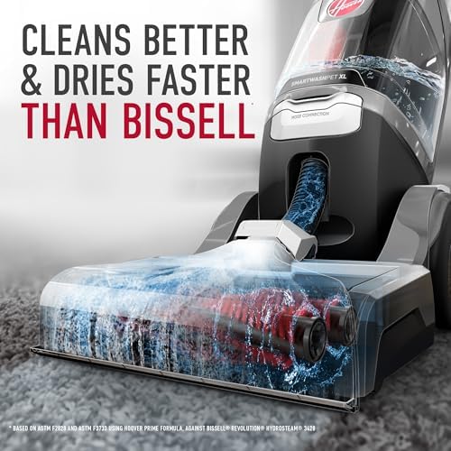 Hoover SmartWash Pet XL Upright Carpet Cleaner Machine for Carpet and Upholstery, Automatic Deep Cleaning Carpet Shampooer, Converts to Spot Cleaner, Pair with Hoover Carpet Cleaner Solution - Image 2
