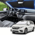 for Honda Odyssey Windshield Sun Shade 2011-2017, Double Layer 240T Front Window Visor, Custom Fit Foldable Sun Visor, UV Ray Blocker, Summer Car Accessory by AuyNeas