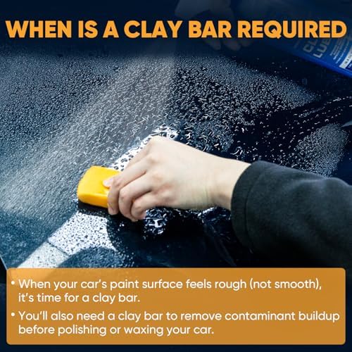 TEAWOO Car Clay Bar 4 Pack 400g, automotive clay bar, Car Detailing Cleaner - Image 7