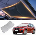 Windshield Sun Shade for BMW X3 Front Window Shades Cover for 2010-2024 2025 2026 X3 Windshield Sun Visor Protector Car Accessories by LZYYQX