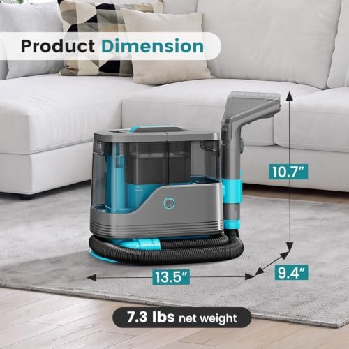 OLIXIS Carpet Cleaner Machine Upholstery Couch Cleaner Solution Portable - Image 2