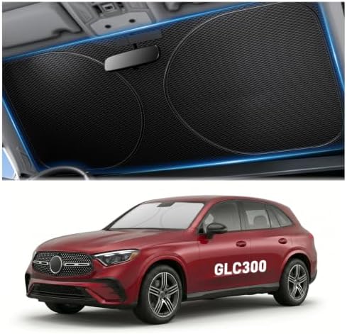Zanch Windshield Sun Shade for Mercedes Benz GLC300 2016-2024 by Zanch
