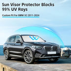 Windshield Sun Shade for BMW X3 2011-2024 Sunshade - Image 2