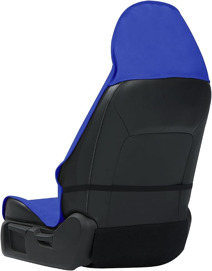 Waterproof Car Seat Cover Universal Fits Car Sweat Towel for Trucks SUV Van Royal Blue Car Seat Protector Sweat Proof Protector Cloth Seats Pack of 1 - Image 2
