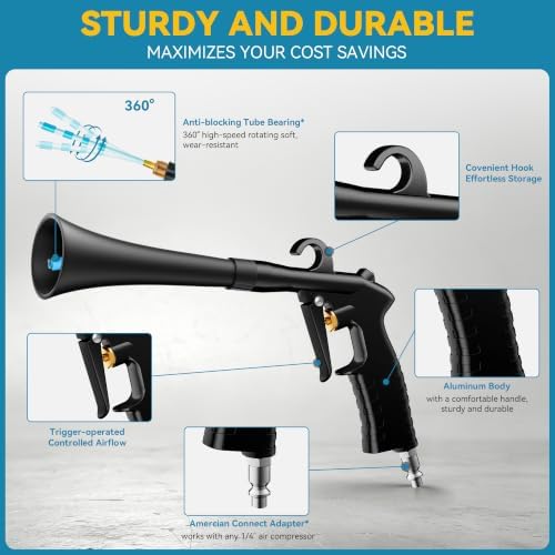Tornado Car Cleaning Gun with Replacement - Image 4