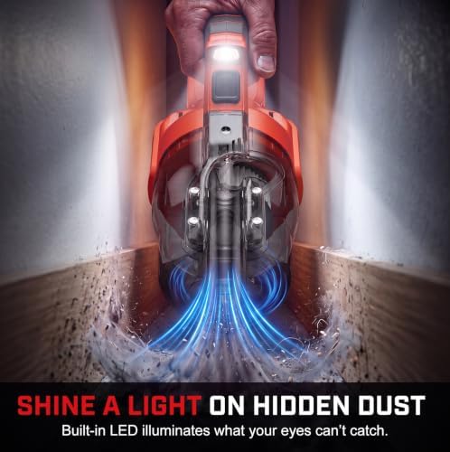 Cordless Vacuum Compatible with Milwaukee 18V Battery (No Battery) - Image 5