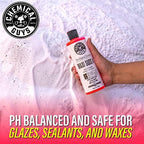 Chemical Guys CWS_101BK Car Wash Detailing Bucket, Mitt & Accessories Bundle (6 Items) Featuring Maxi-Suds II Foaming Car Wash Soap, 128 oz (1 Gal), Cherry Scent - Works on Cars, Trucks, SUVs, & More - Image 4