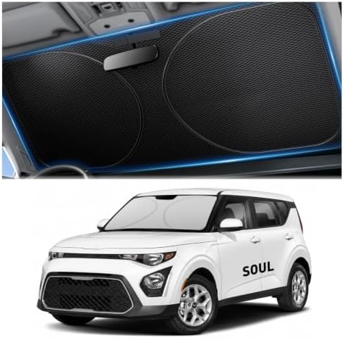 Zanch Windshield Sun Shade for Kia Soul 2010-2025 by Zanch