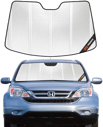 Pigenius Windshield Sun Shade for Honda CRV 2007-2011. Reflective Aluminum Film Front Window Sunshade - BLAZBLOCK by Pigenius