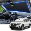 Windshield Sun Shade for Honda Passport 2019-2024 2025 Sunshade Front Window Shade Custom Fit Passport Accessories Sun Visor Foldable Shade Blocks UV Rays Accessories by AuyNeas