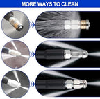 Sewer Jetter Kit 100 FT for Pressure Washer, 5800 PSI Drain Cleaner Hose - Image 4
