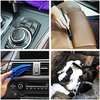 HMPLL 9pcs Auto Car Detailing Brush Set Car Interior Cleaning Kit - Image 6