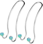 SAVORI Auto Hooks Bling Car Hangers Organizer Seat Headrest Hooks Strong and Durable Backseat Hanger Storage Universal for SUV Truck Vehicle 2 Pack (Sky Blue) by SAVORI