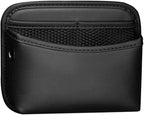 Car Seat Side Pocket Organizer, Leather Automotive Seat Door Pouch Bag Organizer, Vehicle Wallet Cards Phone Sunglasses Storage Holder Pocket Accessories, Universal Fit (Black) - Image 7