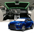 Windshield Sun Shade for Lexus RX350 RX350h RX450h RX500h 2023-2025 Compatible Accessories-4 Layers Custom Fit Foldable Front Window Sunshade Sun Visor Protector, Block UV Rays Keep Your Car Cooler by Unknown