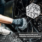 Blackline Microfiber Wheel Mitt - Scratch-Free Brake Dust & Grime Cleaner - Image 4