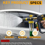 PWACCS Pressure Washer Foam Cannon Pro, Small No-Dilution Foam Gun 200 ML - Image 5
