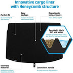 CLIM ART Cargo Liner for Chrysler Pacifica 2017-2026/Voyager 2020-2026 Custom Fit Trunk Mat, with Honeycomb Technology - All-Climate, Heavy Duty, Anti-Slip Cargo Liner, Luggage - FL01116172 - Image 2