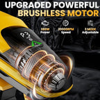800PSI Cordless Portable Washer for Dewalt 20V Battery, Portable Handheld Washer with Brushless Motor, 6-in-1 Nozzle, 3 Level Adjustable for Car Yard Fence Wall Clean (Battery Not Included) - Image 2