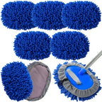 Layhit 5 Pcs Car Wash Mitt Set, Brush Not Included, Royal Blue by ShungLan