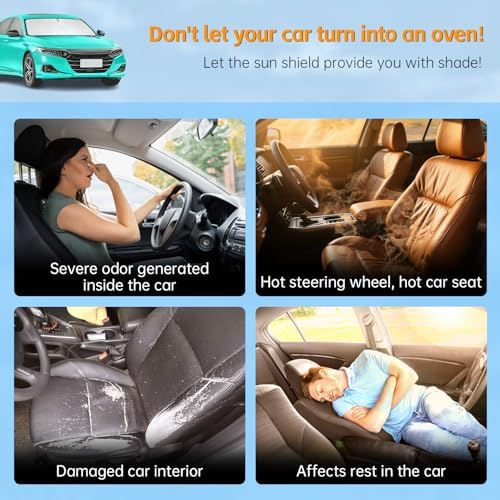 Windshield Sun Shade for Honda Accord 2008-2013 Sunshade - Image 4