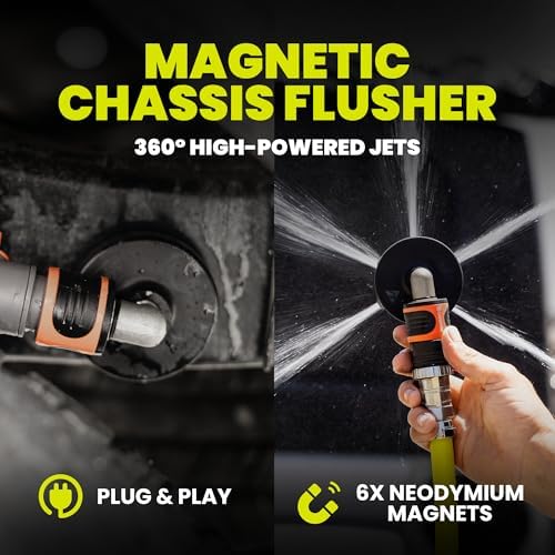 Chassis Flusher Kit - Magnetic Chassis Flusher for Off Road Vehicles & Truck Frames, Eco-Friendly Chassis & Undercarriage Wash, Australian Made, for Garden Hose - Image 3