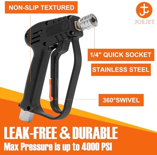 JOEJET Short Pressure Washer Gun with Swivel - Image 5
