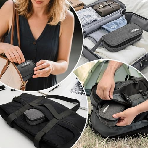 apollo walker Insulin Cooler Travel Case Diabetic Medication with Ice Packs and Insulation Liner insulin cooler travel case tsa approved - Image 6