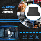 Nilight Rubber Cargo Mats for Cars Trucks SUVs | Universal Trim to fit for Most Vehicles, All Weather Protection Heavy Duty Cargo Liners - Image 5