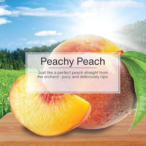 LITTLE TREES Car Air Freshener | Hanging Paper Tree for Home or Car | Peachy Peach | 3 Pack - Image 5