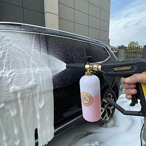GDHXW X-887 High Pressure Washer Gun with Foam Cannon 2 Adapter 7 Pressure Washer Nozzles,for Car Washing - Image 4