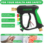DUSICHIN Pressure Washer Accessory Short Handle Foam Cannon - Image 4
