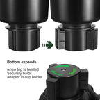 Cup Holder Expander, Adjustable Car Cup Holder for Car with Phone Holder, Automotive Cupholders for for Yeti, Hydro Flasks Bottle with Expandable Base, Cars Cupholder Insert - Image 7