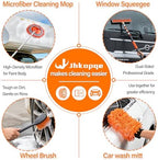 18 FT Reach Car Wash Brush with Long Handle, Car Cleaning Kit - Image 3