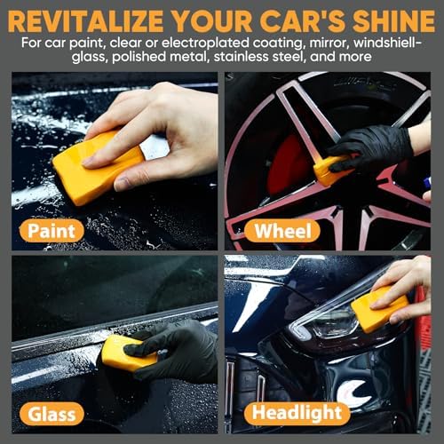 TEAWOO Car Clay Bar 4 Pack 400g, automotive clay bar, Car Detailing Cleaner - Image 3